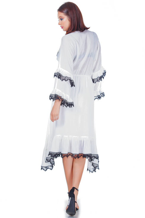 Rochie vascoza cu broderie freeshipping - Liza Panait Online Boutique